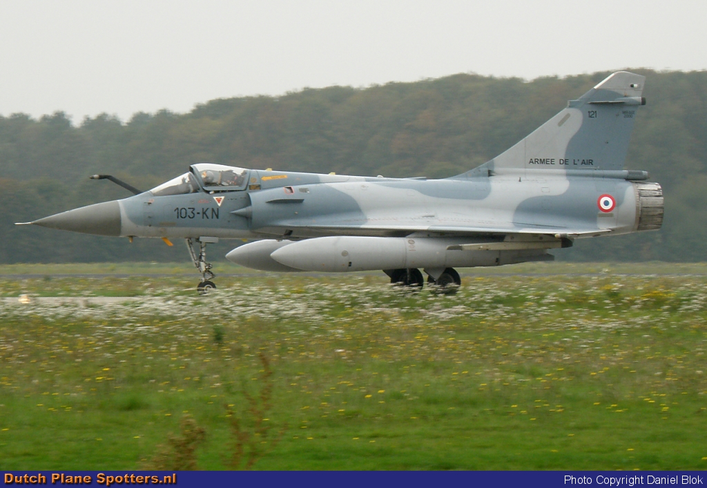 121 / 103-KN Dassault Mirage 2000 MIL - French Air Force by Daniel Blok