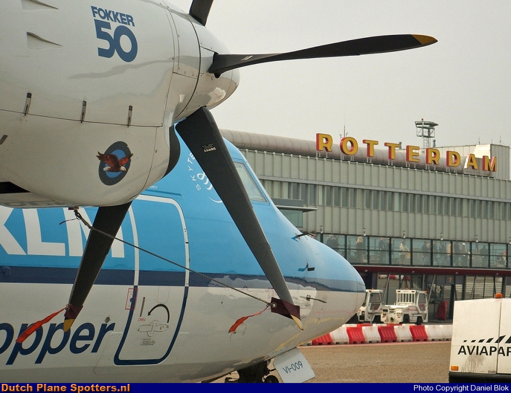 PH-KVI Fokker 50 KLM Cityhopper by Daniel Blok