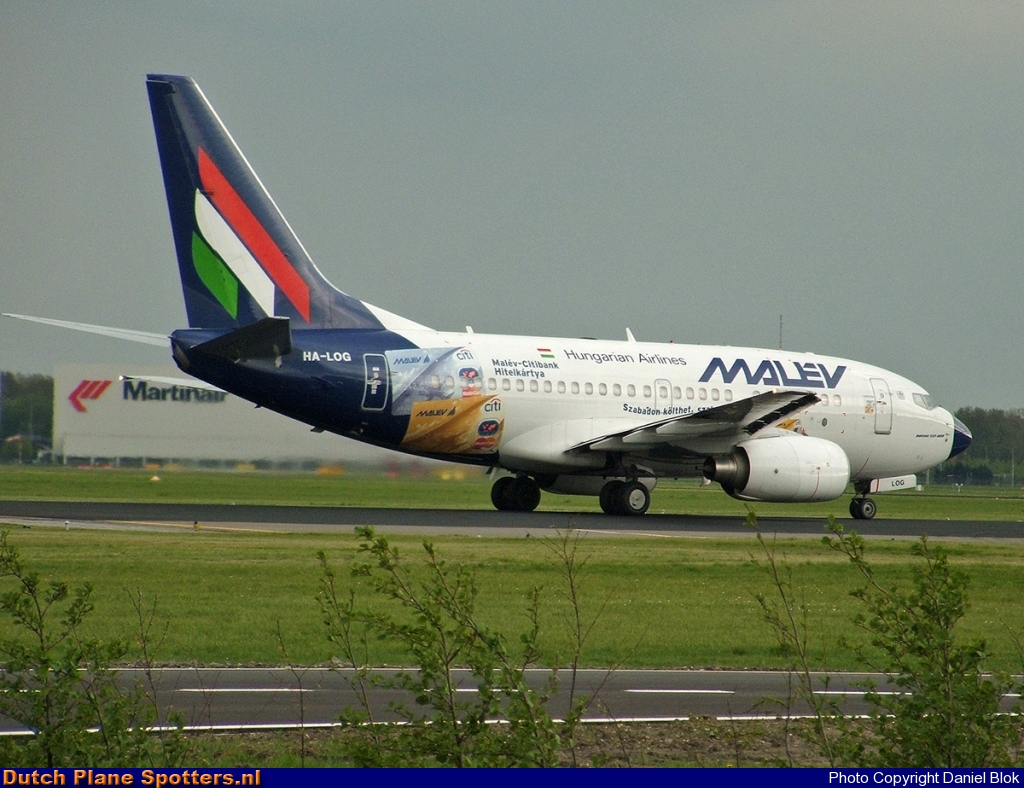 HA-LOG Boeing 737-600 Malev Hungarian Airlines by Daniel Blok