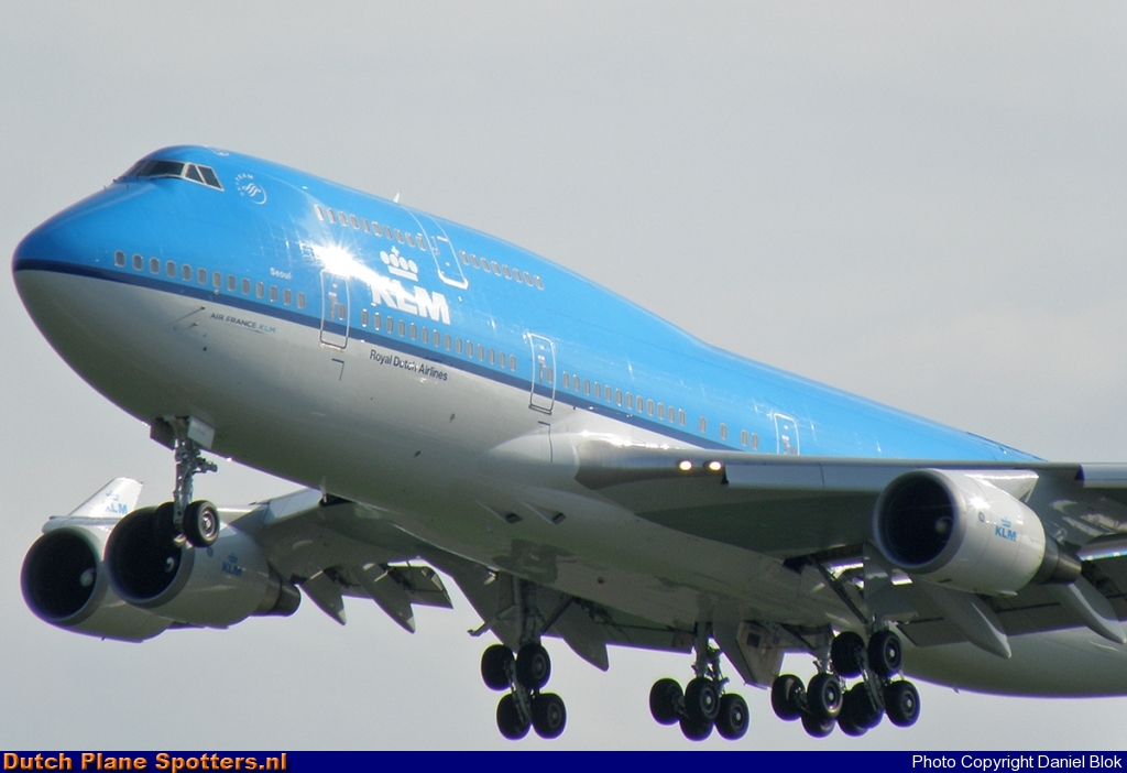 PH-BFS Boeing 747-400 KLM Royal Dutch Airlines by Daniel Blok