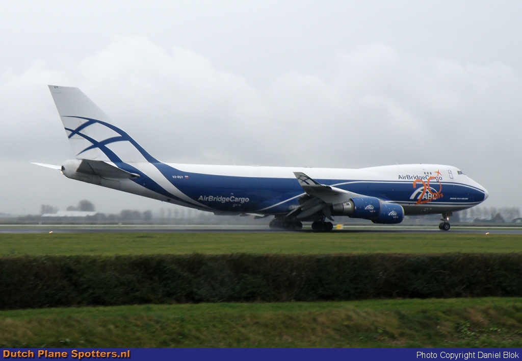 VQ-BGY Boeing 747-400 AirBridgeCargo by Daniel Blok