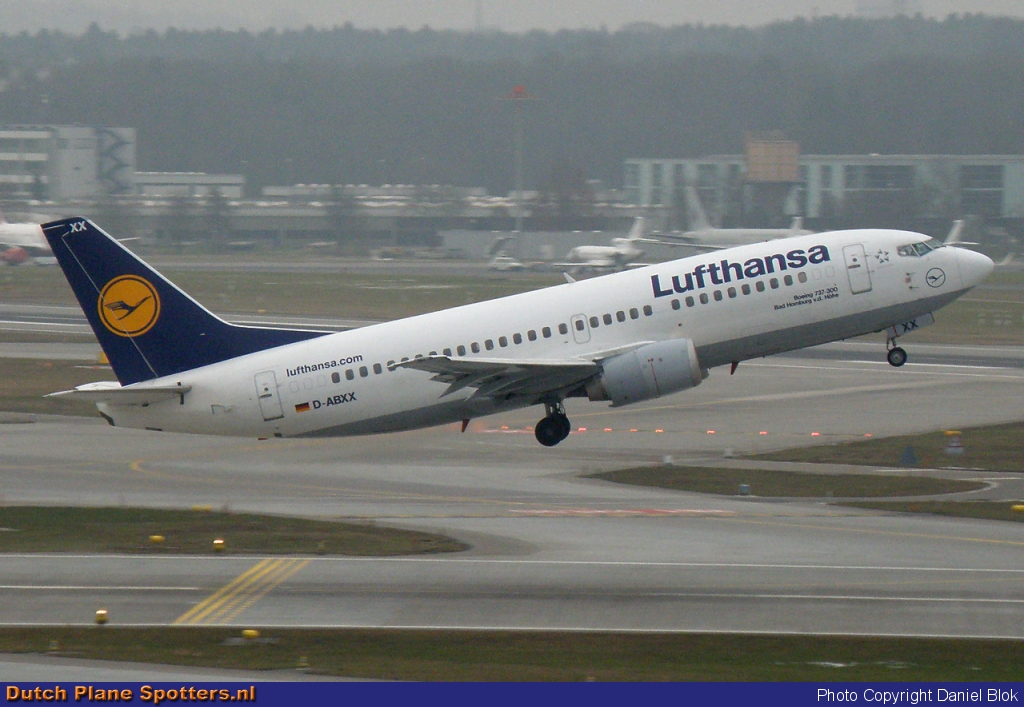 D-ABXX Boeing 737-300 Lufthansa by Daniel Blok