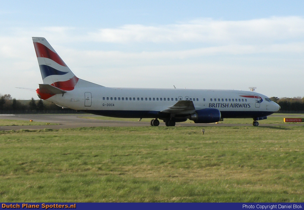 G-DOCA Boeing 737-400 British Airways by Daniel Blok