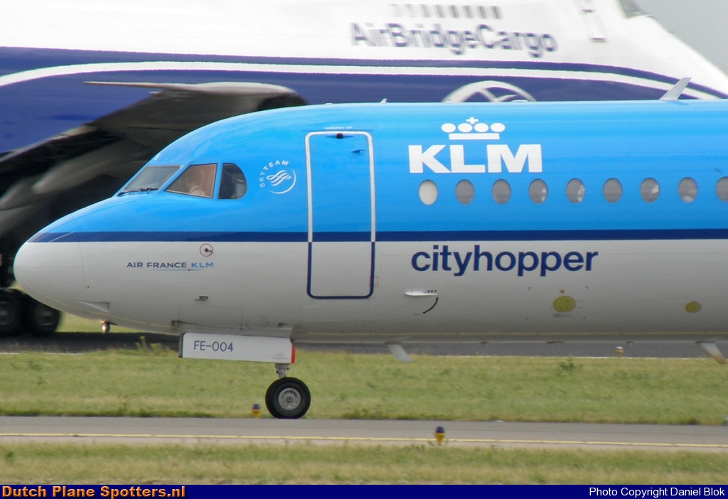 PH-OFE Fokker 100 KLM Cityhopper by Daniel Blok