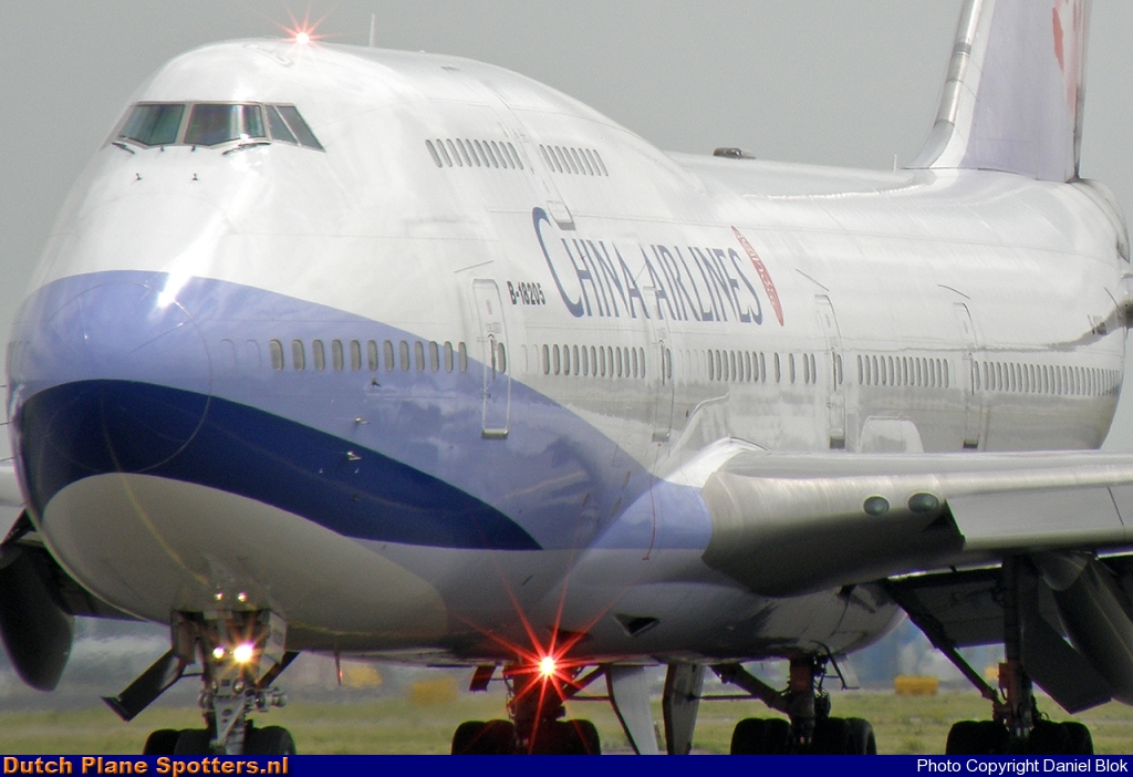 B-18205 Boeing 747-400 China Airlines by Daniel Blok