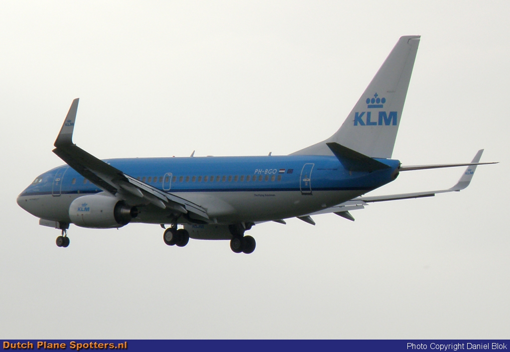 PH-BGO Boeing 737-700 KLM Royal Dutch Airlines by Daniel Blok