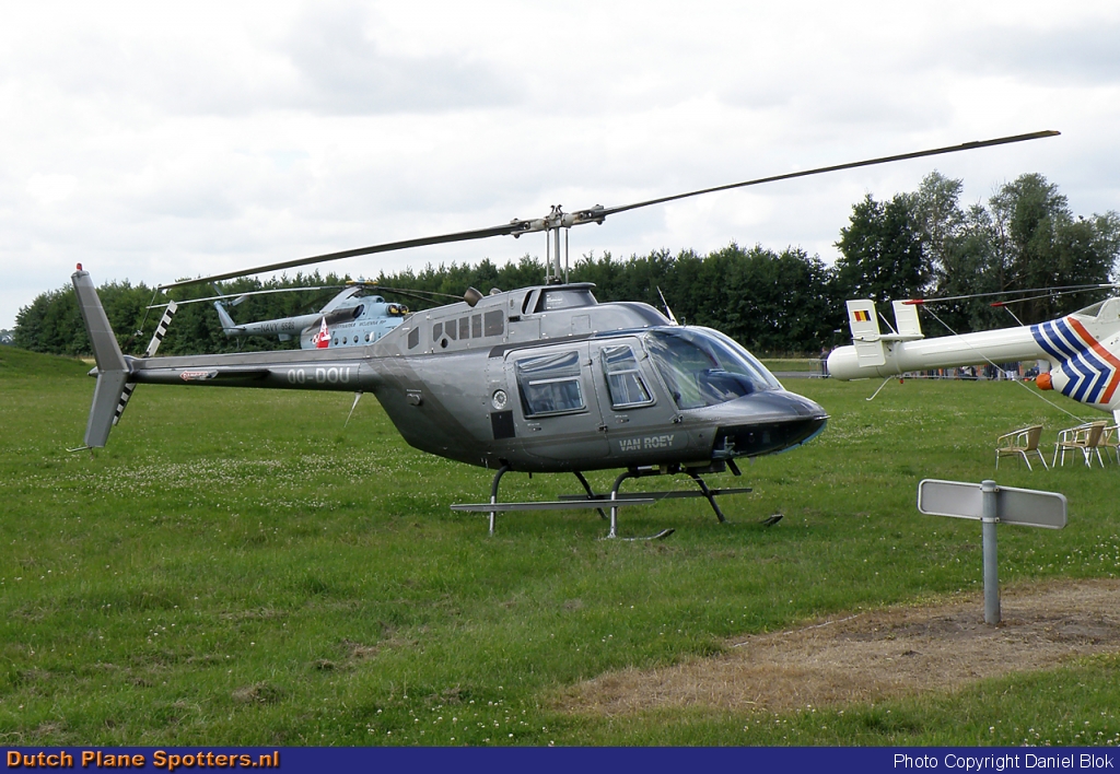 OO-DOU Agusta-Bell AB-206 JetRanger III Private by Daniel Blok