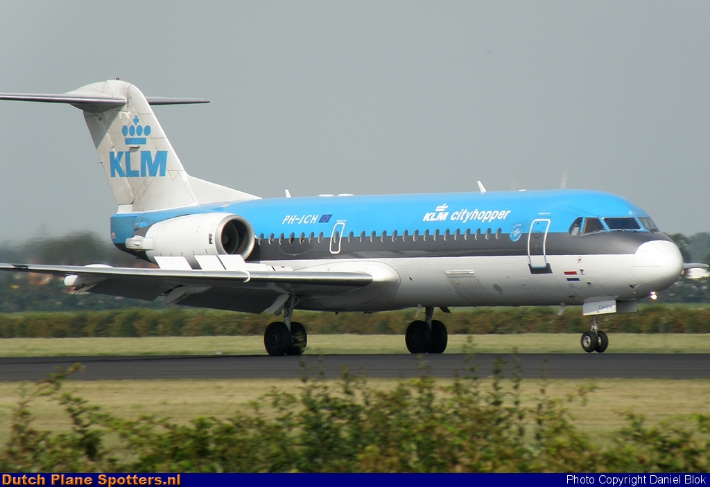 PH-JCH Fokker 70 KLM Cityhopper by Daniel Blok