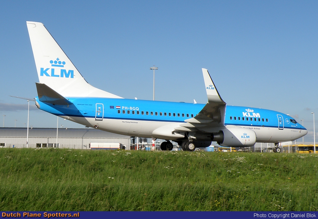 PH-BGQ Boeing 737-700 KLM Royal Dutch Airlines by Daniel Blok