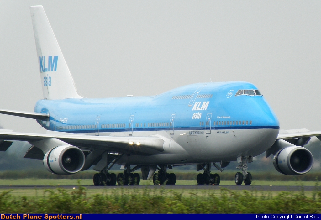 PH-BFH Boeing 747-400 KLM Asia by Daniel Blok