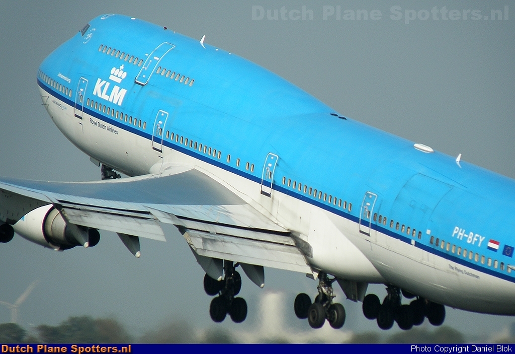 PH-BFY Boeing 747-400 KLM Royal Dutch Airlines by Daniel Blok