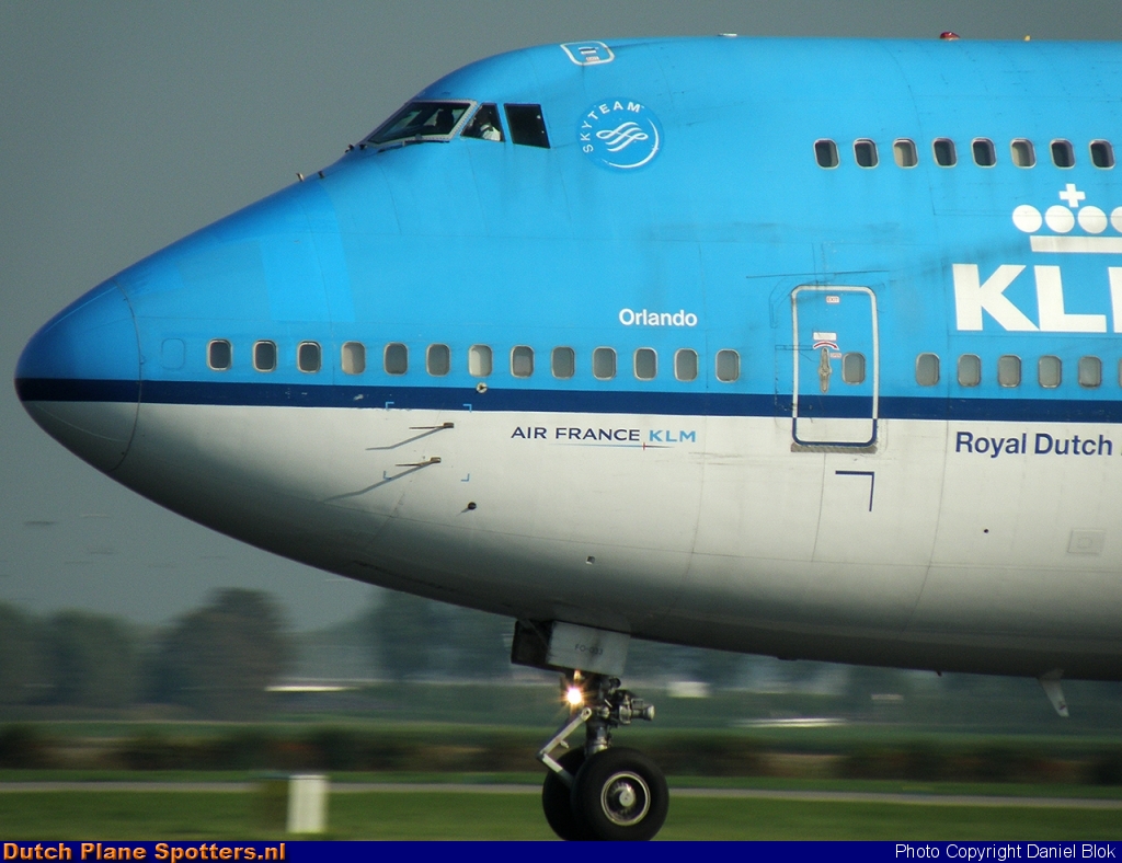 PH-BFO Boeing 747-400 KLM Royal Dutch Airlines by Daniel Blok