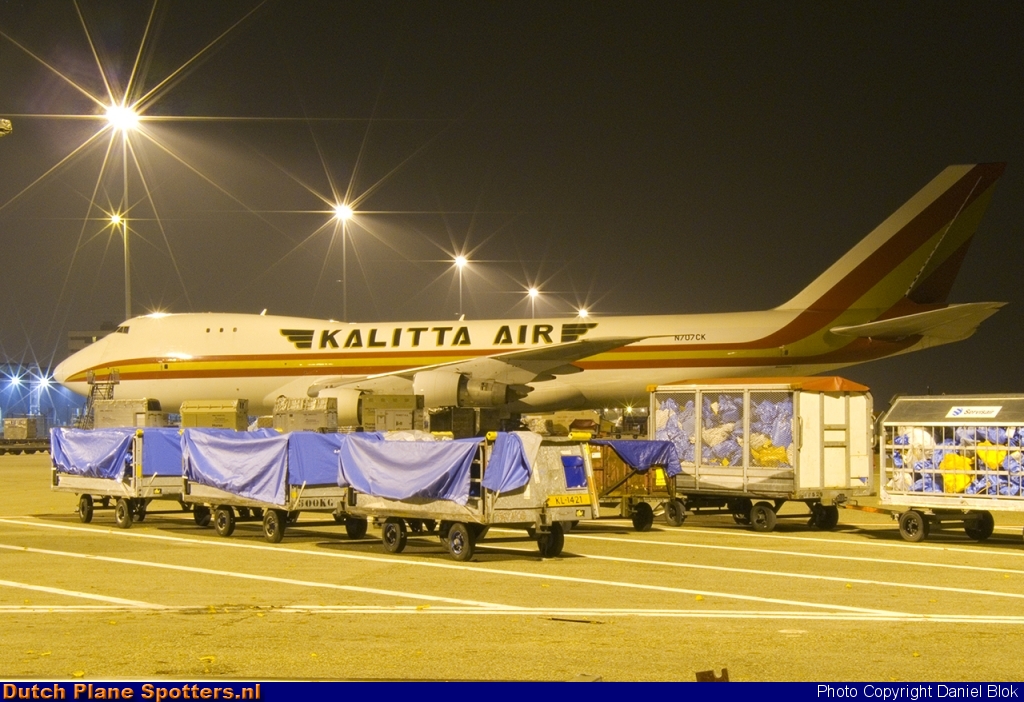 N707CK Boeing 747-200 Kalitta by Daniel Blok