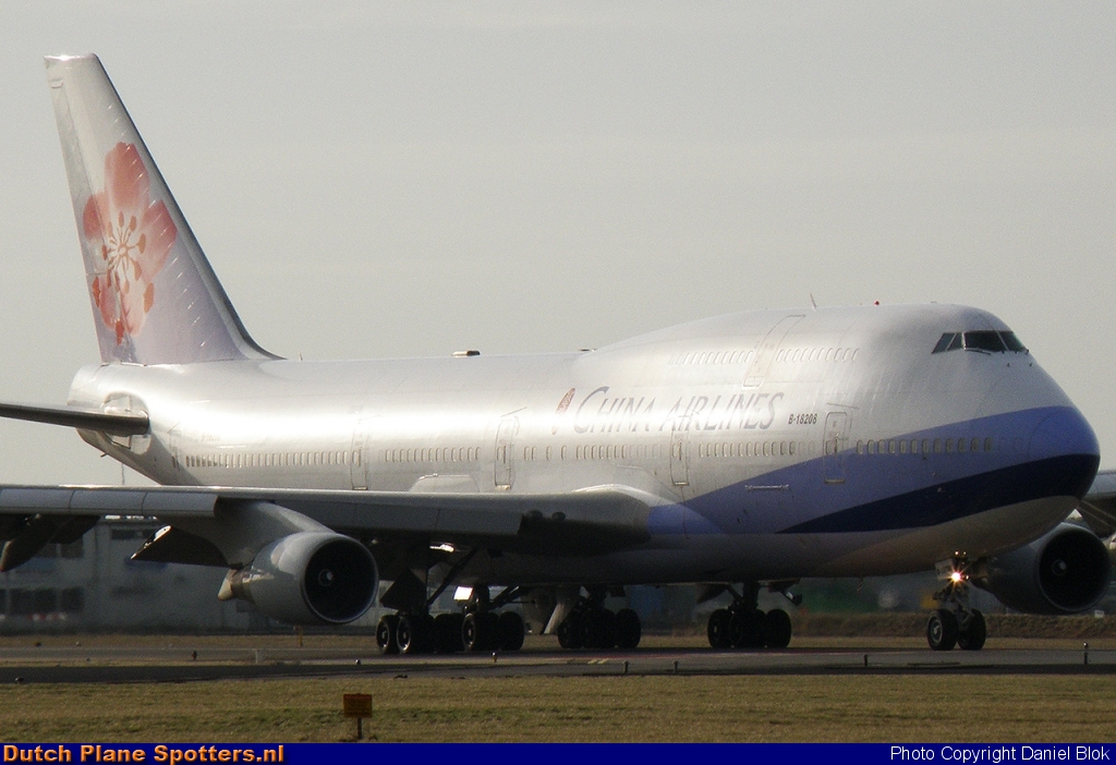 B-18208 Boeing 747-400 China Airlines by Daniel Blok