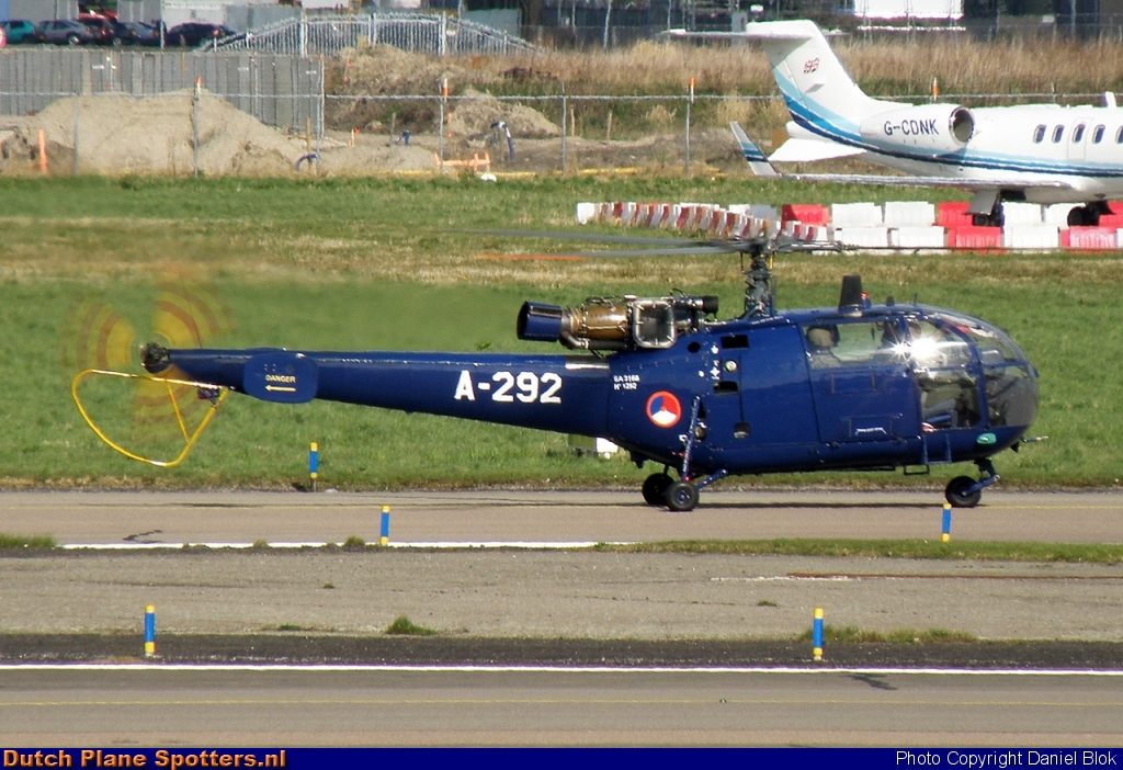 A-292 Aerospatiale SA316 Alouette III MIL - Dutch Royal Air Force by Daniel Blok