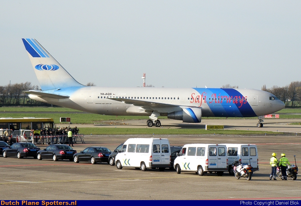 YA-AQS Boeing 767-200 Safi Airways by Daniel Blok