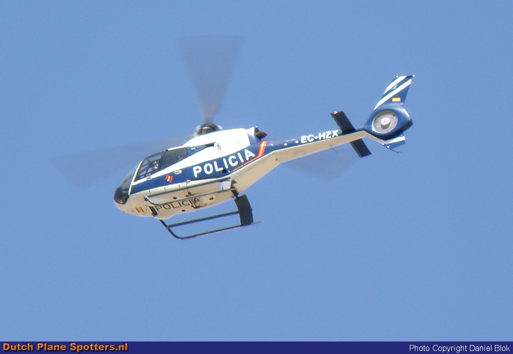 EC-HZX Eurocopter EC-120 Colibri Spain - Police by Daniel Blok