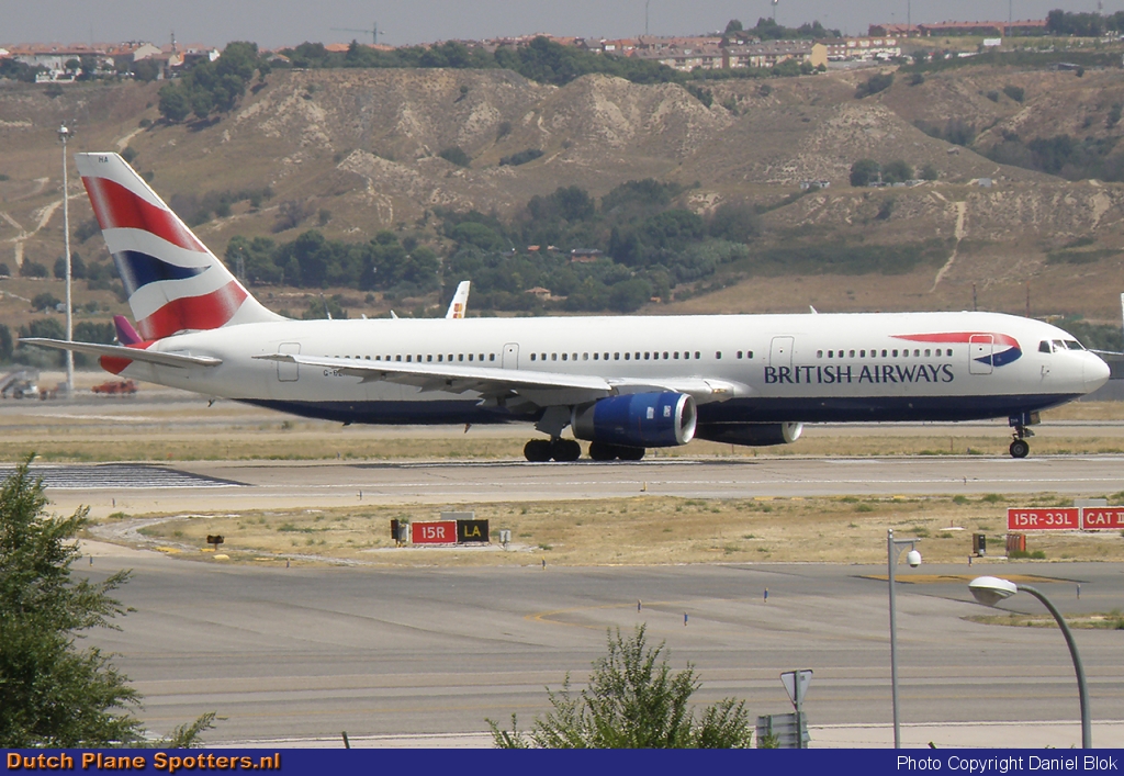 G-BZHA Boeing 767-300 British Airways by Daniel Blok