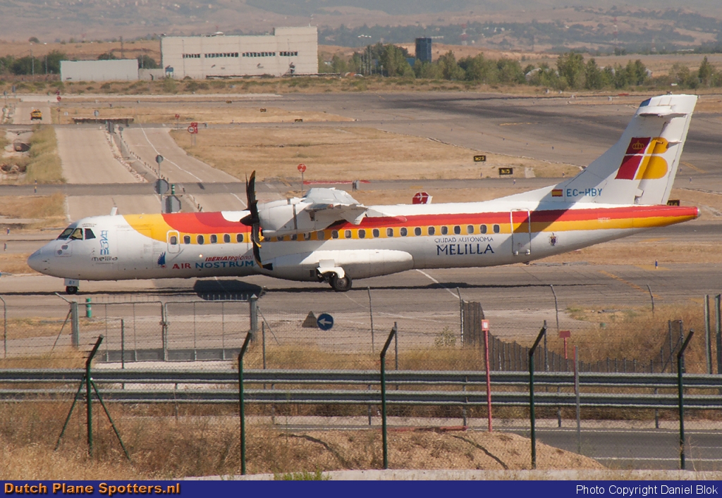 EC-HBY ATR 72 Air Nostrum (Iberia Regional) by Daniel Blok