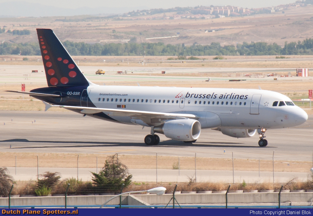 OO-SSR Airbus A319 Brussels Airlines by Daniel Blok