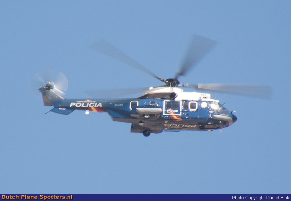 EC-LEN Eurocopter EC-225 Super Puma Spain - Police by Daniel Blok