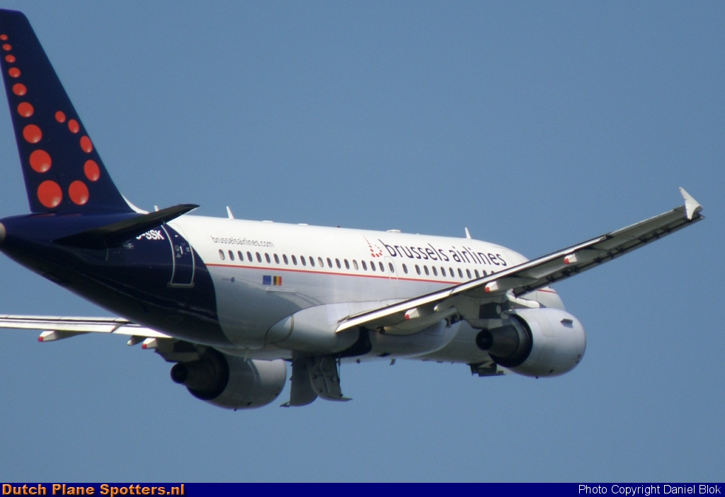 OO-SSK Airbus A319 Brussels Airlines by Daniel Blok
