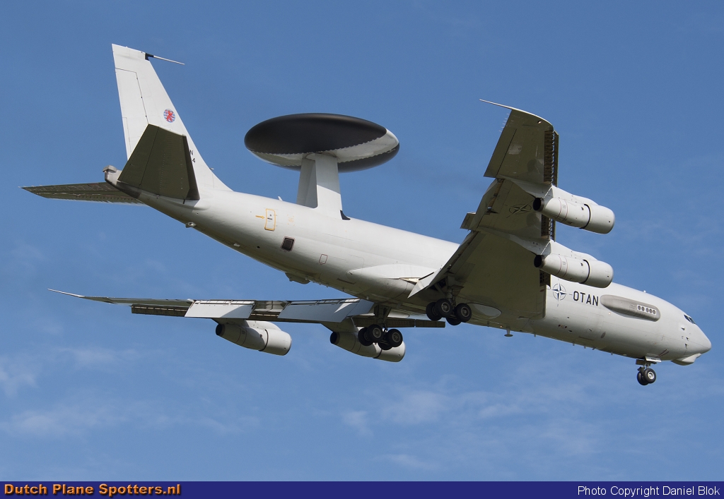 LX-N90444 Boeing E-3 Sentry MIL - NATO Airborne Early Warning Force by Daniel Blok
