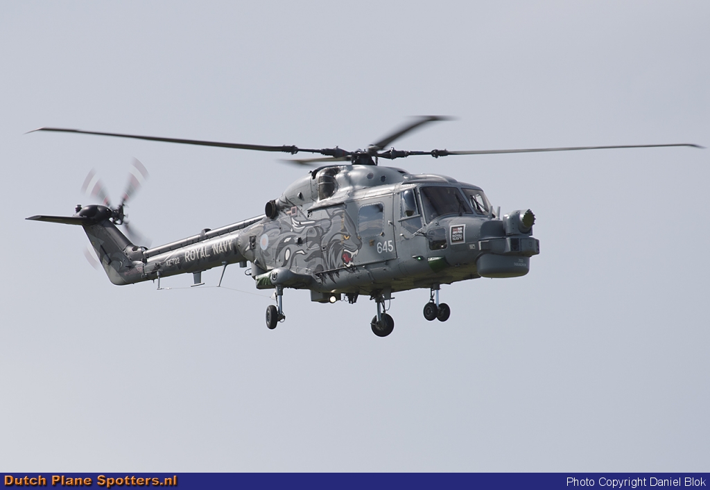 XZ772 Westland Lynx HMA.8 MIL - British Royal Navy (Black Cats) by Daniel Blok
