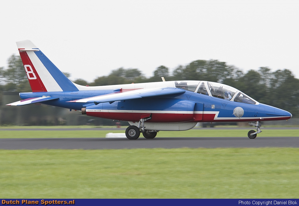F-TERQ Dassault-Dornier Alpha Jet MIL - French Air Force (Patrouille de France) by Daniel Blok