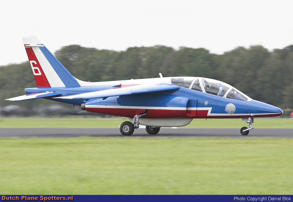 F-TERD Dassault-Dornier Alpha Jet MIL - French Air Force (Patrouille de France) by Daniel Blok