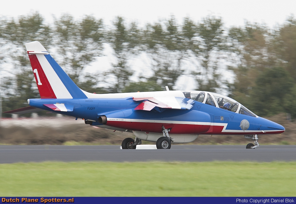 F-UGFF Dassault-Dornier Alpha Jet MIL - French Air Force (Patrouille de France) by Daniel Blok