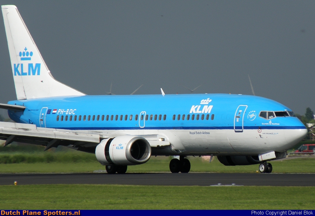 PH-BDC Boeing 737-300 KLM Royal Dutch Airlines by Daniel Blok