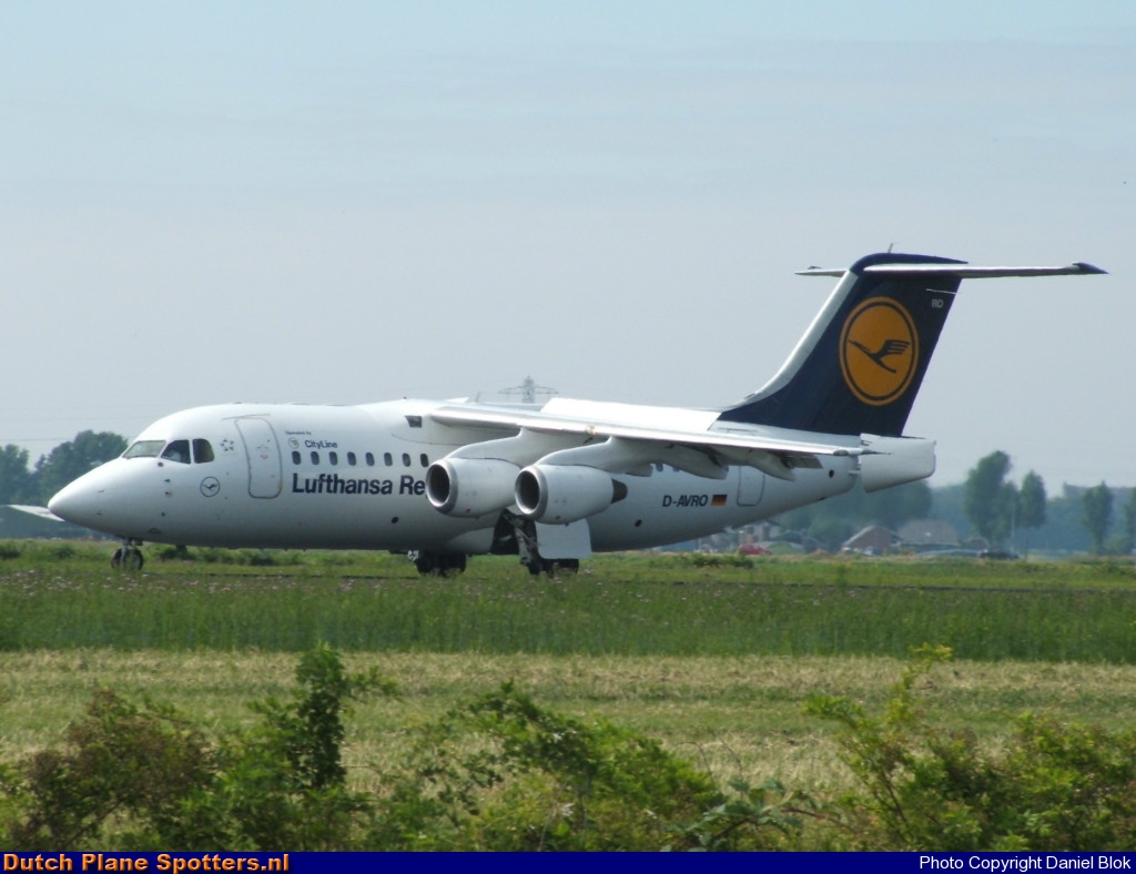 D-AVRO BAe 146 CityLine (Lufthansa Regional) by Daniel Blok