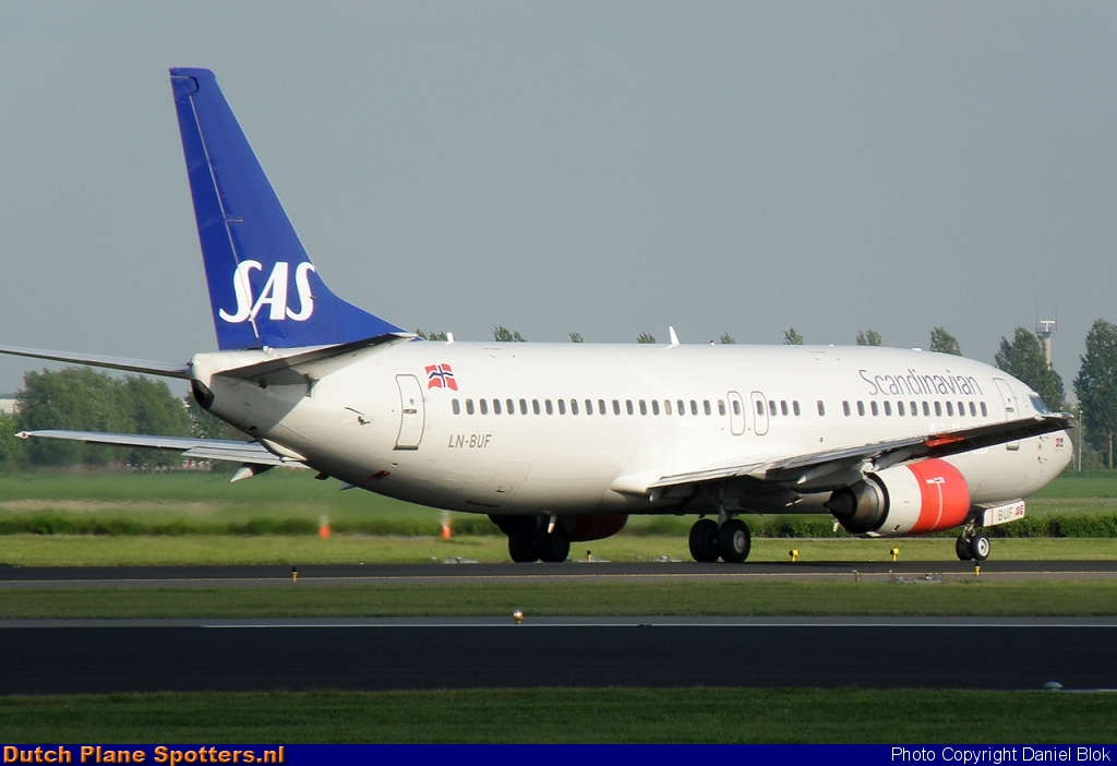 LN-BUF Boeing 737-400 SAS Scandinavian Airlines by Daniel Blok