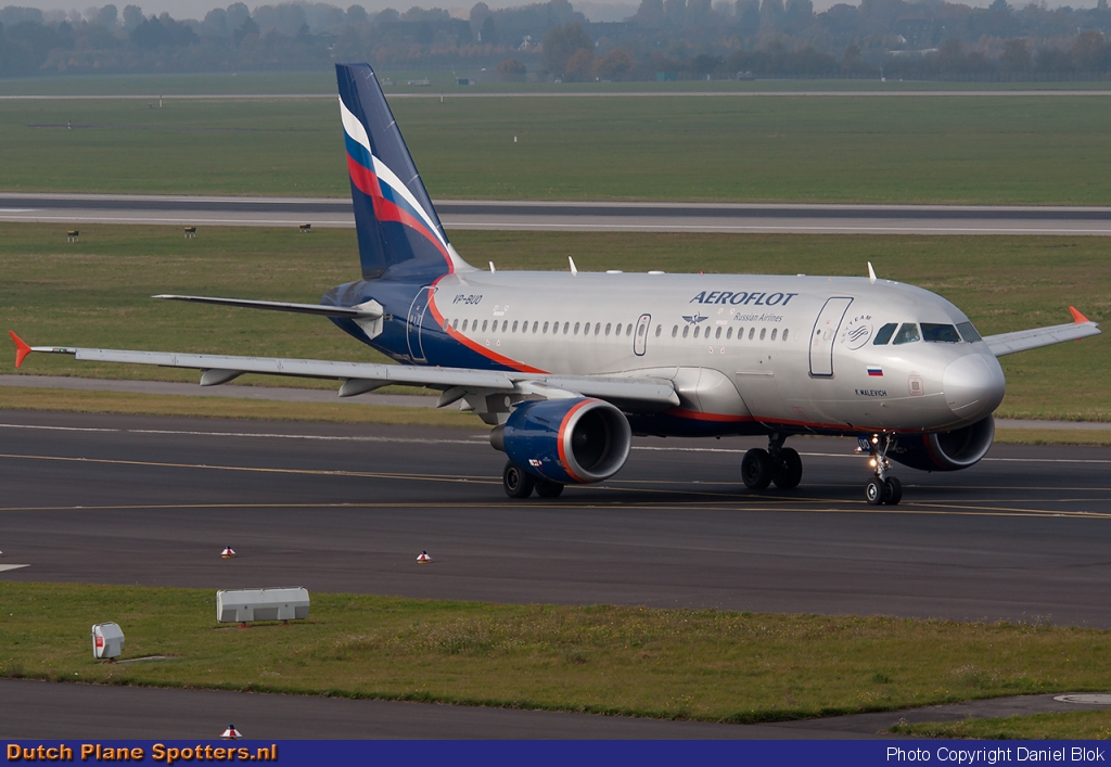 VP-BUO Airbus A319 Aeroflot - Russian Airlines by Daniel Blok