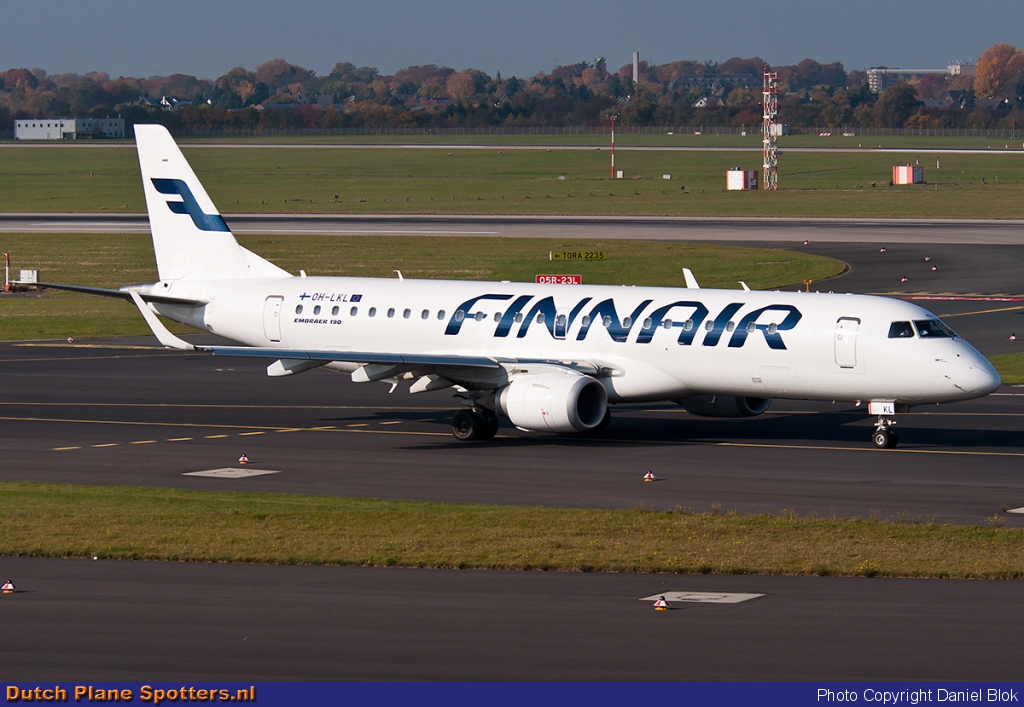 OH-LKL Embraer 190 Finnair by Daniel Blok