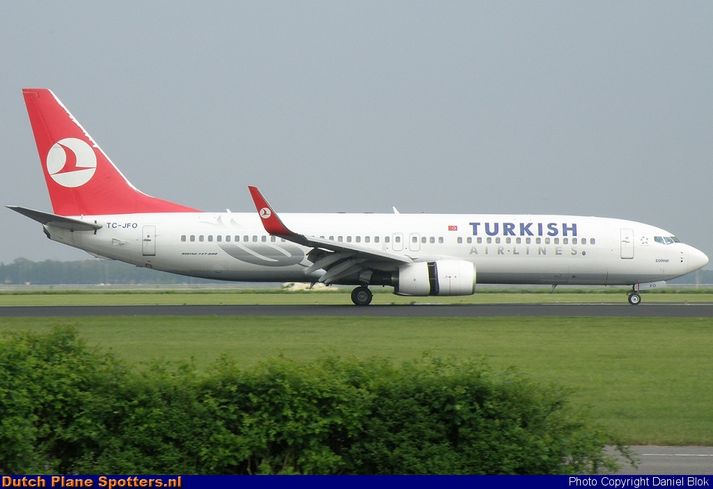 TC-JFO Boeing 737-800 Turkish Airlines by Daniel Blok