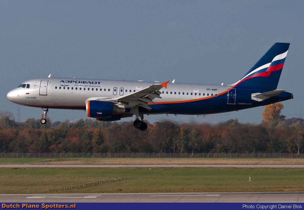 VP-BWF Airbus A320 Aeroflot - Russian Airlines by Daniel Blok