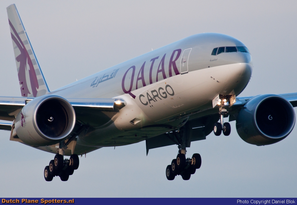 A7-BFC Boeing 777-F Qatar Airways Cargo by Daniel Blok