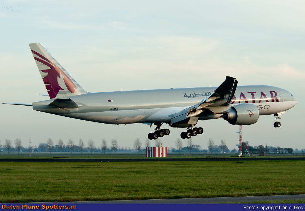 A7-BFC Boeing 777-F Qatar Airways Cargo by Daniel Blok