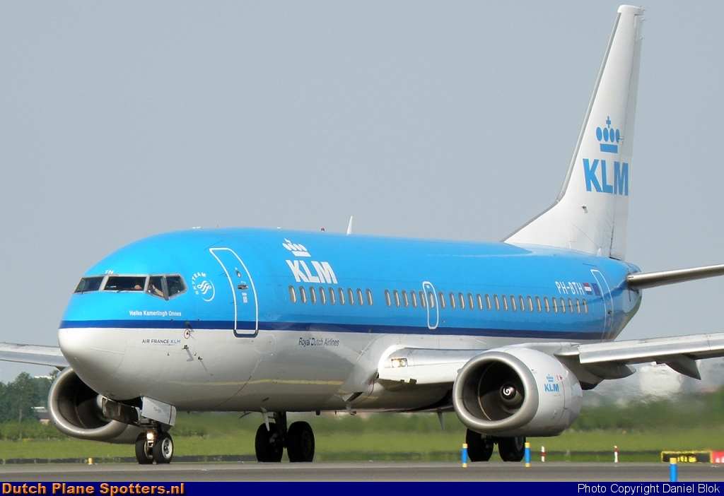 PH-BTH Boeing 737-300 KLM Royal Dutch Airlines by Daniel Blok