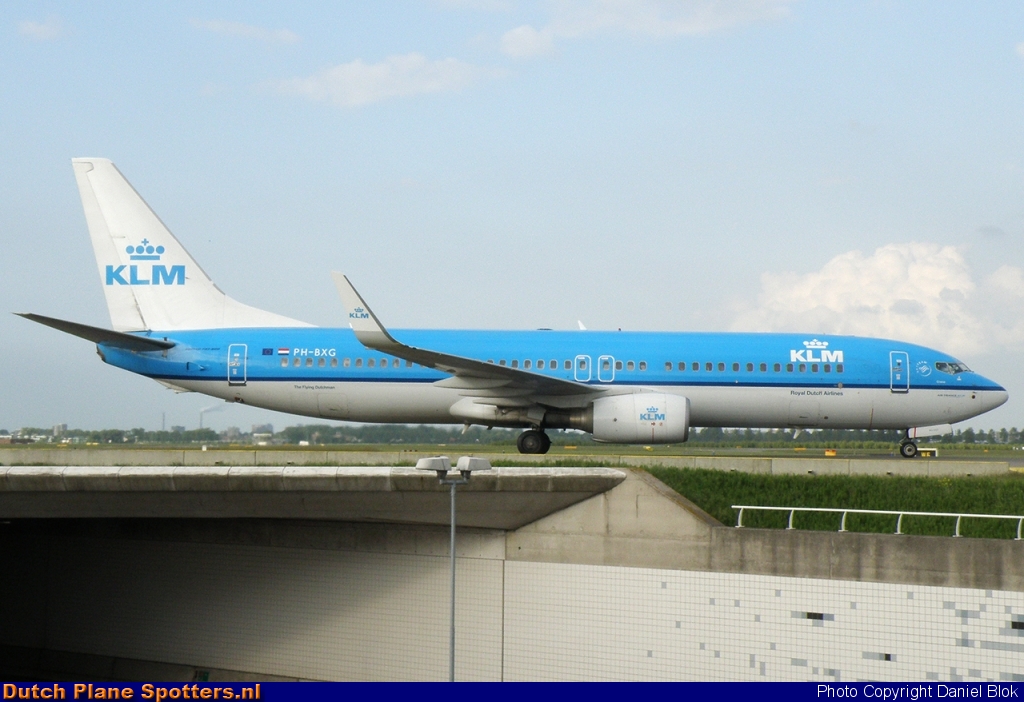 PH-BXG Boeing 737-800 KLM Royal Dutch Airlines by Daniel Blok