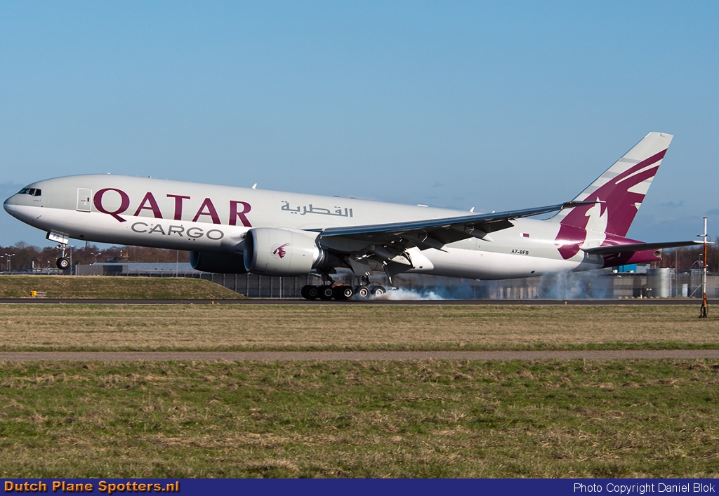 A7-BFB Boeing 777-F Qatar Airways Cargo by Daniel Blok