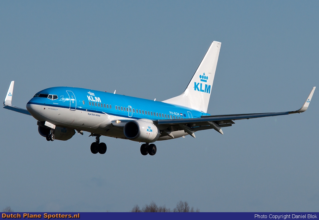 PH-BGM Boeing 737-700 KLM Royal Dutch Airlines by Daniel Blok