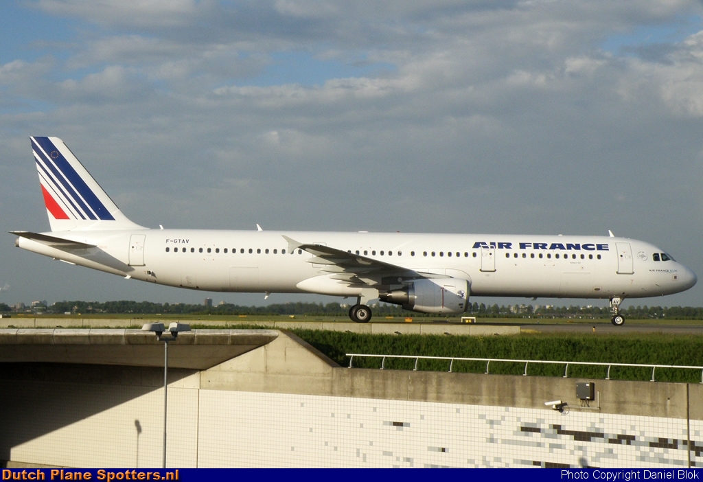 F-GTAV Airbus A321 Air France by Daniel Blok