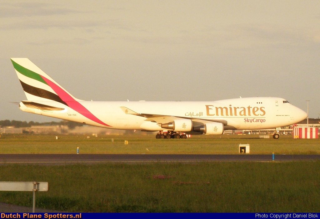 OO-THC Boeing 747-400 Emirates Sky Cargo by Daniel Blok