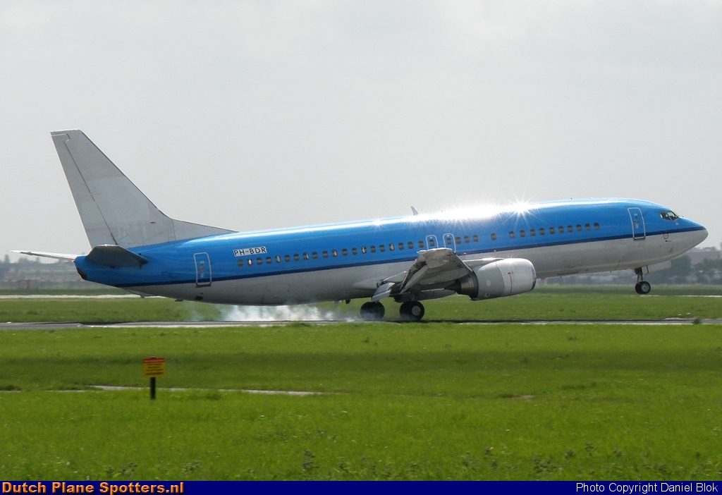PH-BDR Boeing 737-400 KLM Royal Dutch Airlines by Daniel Blok
