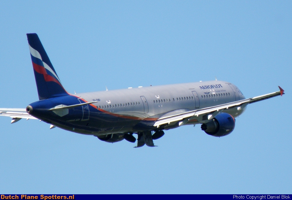 VP-BWP Airbus A321 Aeroflot - Russian Airlines by Daniel Blok