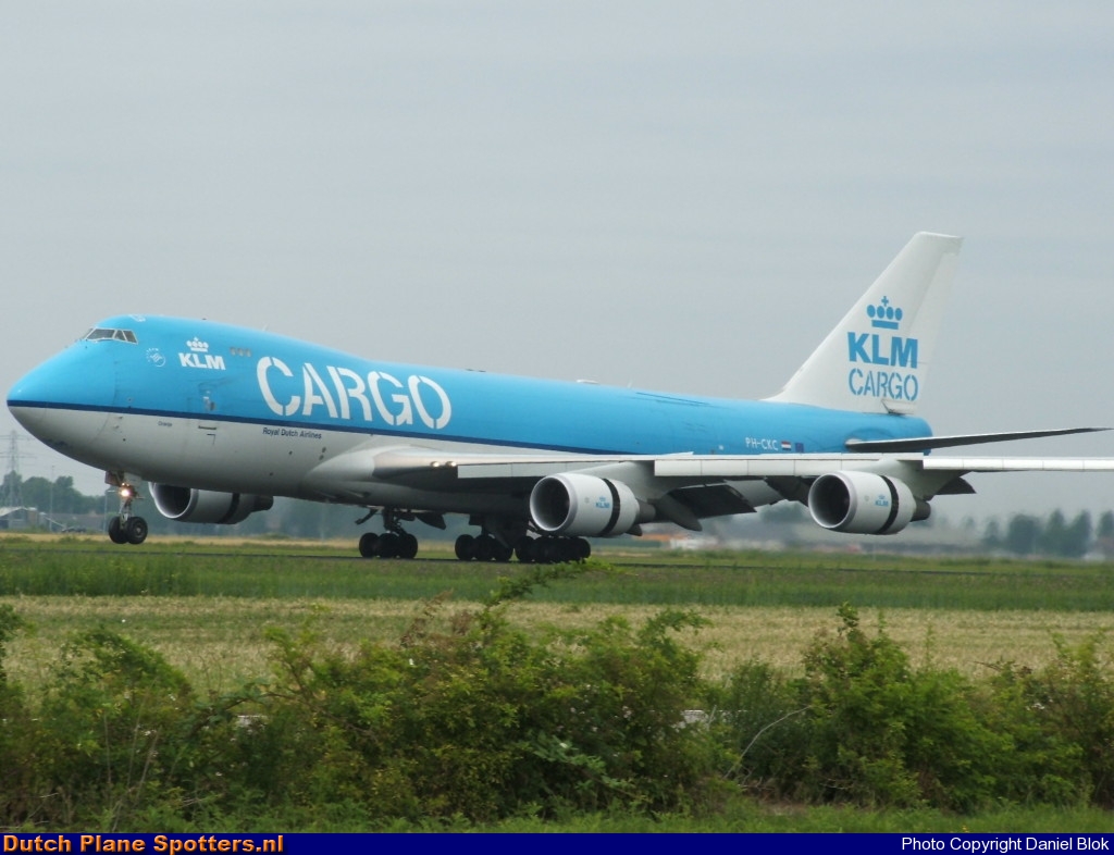 PH-CKC Boeing 747-400 KLM Cargo by Daniel Blok