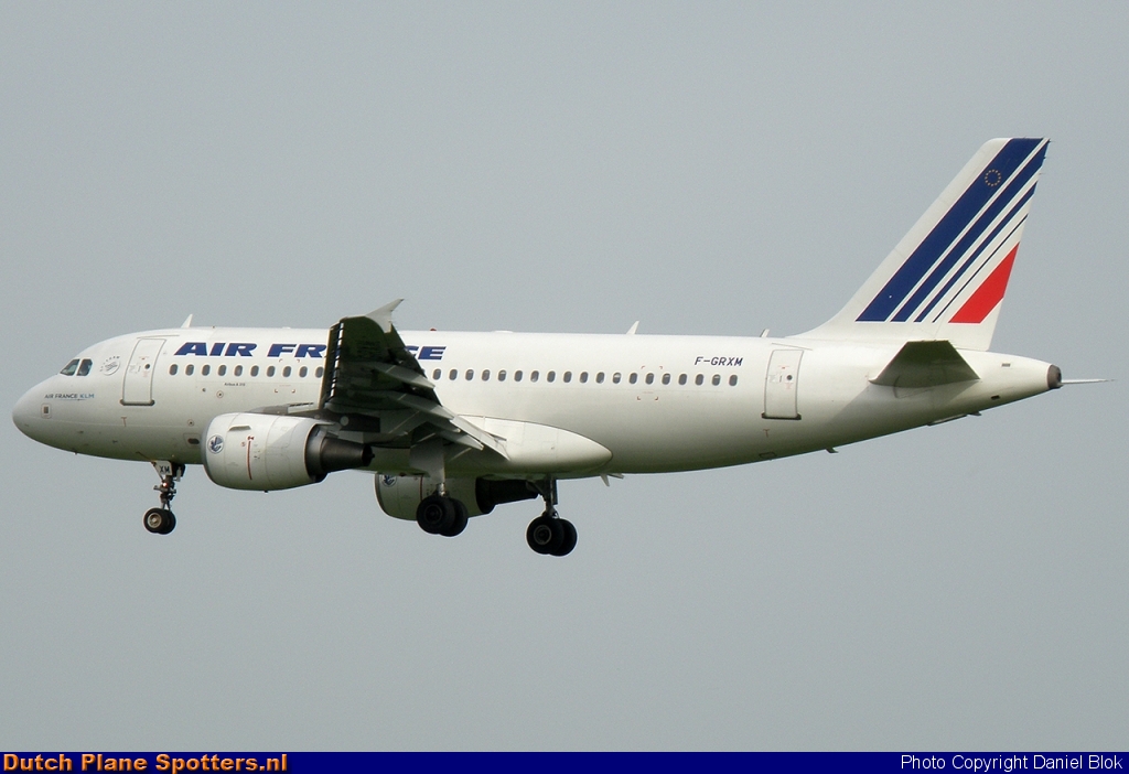 F-GRXM Airbus A319 Air France by Daniel Blok